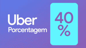 Porcentagem Uber