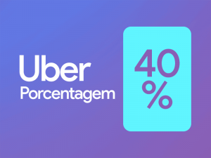 Porcentagem Uber