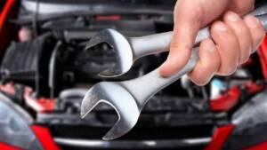 Ferramentas para reparo de carro