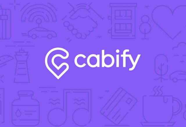 Imagem com logo da Cabify